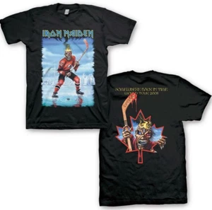 IRON MAIDEN Top Tier T-Shirt, Hockey Canada T-Shirt Double Sided - Picture 1 of 1