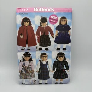 Butterick Puppenkleidung Muster 5110 für 18" Puppen - Bild 1 von 2