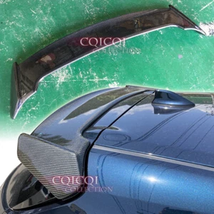 Carbon Fiber B type roof spoiler for Toyota 19~ Corolla hatchback SE XSE Sport ◎ - Foto 1 di 4