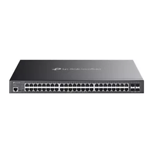 TP-Link SG3452XP | Omada 48-Port Gigabit L2+ PoE+ Managed Switch | 4* 10GbE SFP+ - Picture 1 of 7