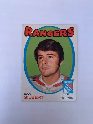 1971-72 O-Pee-Chee #123 Rod Gilbert - New York Rangers (invM4) - Image 1 of 2