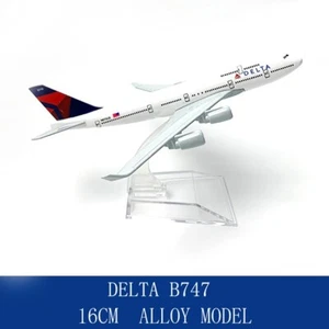 Airplane Model - 1/400 Scale Delta Airlines Boeing 747 (BBAP16DLB747) - Picture 1 of 1