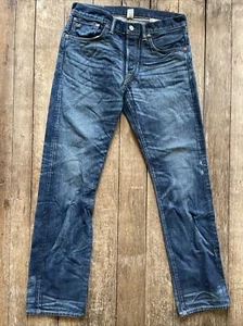 RRL Herren Jeans Slim Fit Japan Woven Selvedge Denim Design Gr. 32X32 NEU - Bild 1 von 12