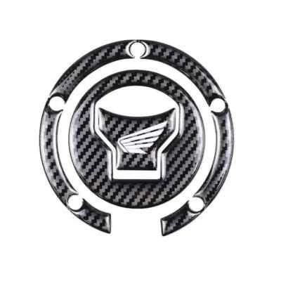 Para HONDA CB500X CB500F CBR500R 3D Fibra Carbono Tanque Tapa Protector Cubierta Foto 1 de 3