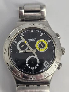 2009 Men's Swatch Irony Eastern Sun YCS515G Swiss Made Chrono 40mm Watch - Picture 1 of 20
