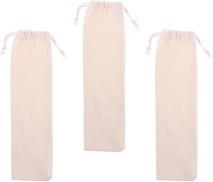 20 PCS Cotton and Linen Pouch Bag, Cotton Straw Pouch Bag, Multifunction Cott... - Picture 1 of 1