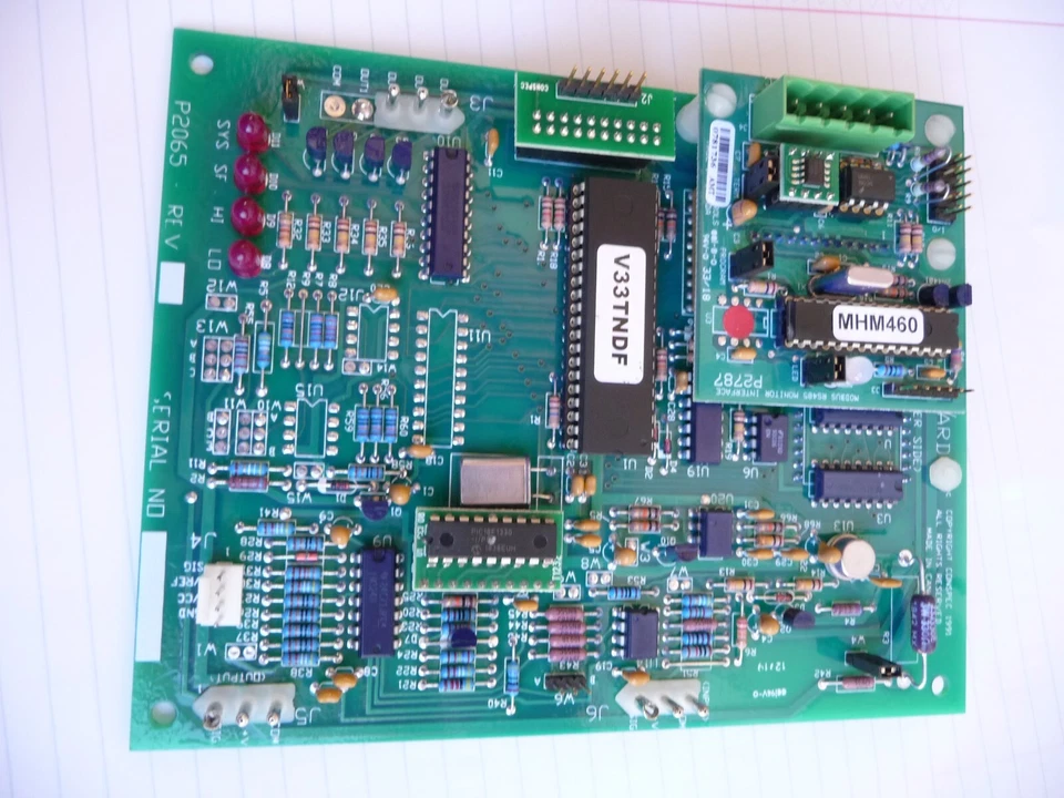 Tarjeta de monitor de placa de circuito V33TNDF S081229 P2065-M Foto 1 de 4