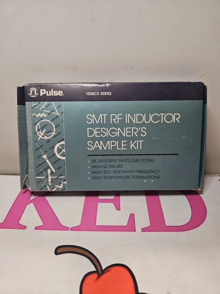 PULSE 1008CX SMT RF INDUCTOR SAMPLE KIT - 38 VALUES - High Q Values - Image 1 of 4