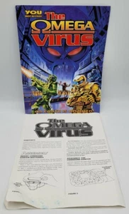 The Omega Virus Board Game Replacement Instruction Rules Comic Book Manual Read - Picture 1 of 6