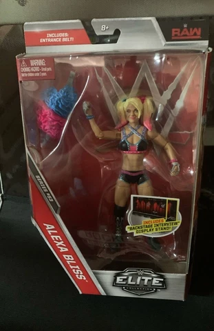 WWE Mattel Alexa Bliss Elite Series 53 Action Figure MINT Packaging Cover