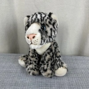 Adventure Planet Soft Snow Leopard Cheetah Plush Stuffed Animal 10" - Picture 1 of 4