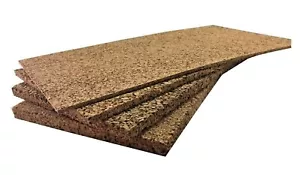 Pannello di Sughero biondo Isolamento Termico Acustico per Edilizia 100x50x3cm - Foto 1 di 2