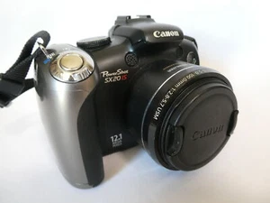 Canon PowerShot SX20 IS 20x zoom 10,0 MP fotocamera digitale bridge testata e SD 8 GB - Foto 1 di 14
