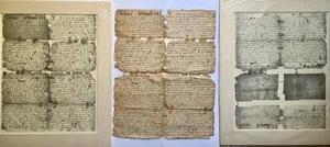 Early American 1808 Handwritten Penns Neck New Jersey Land Deed & Photographs - Picture 1 of 12