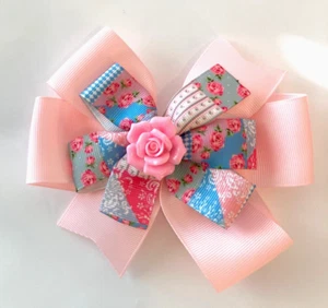 Beautiful Rose inspired hair bow for girls. - Picture 1 of 2