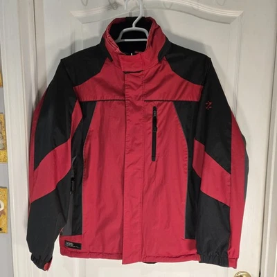 Abrigo Chaqueta Reversible Izod PerformX Pequeño Rojo Para Hombre Retro Clásico Capucha Esquí Pesado Foto 1 de 4