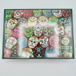 Cobble Hill 1000 Teile Puzzle mit Poster 80144 Tag der Toten Sugar Skulls - Bild 1 von 5