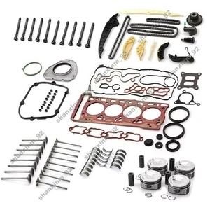 Engine Overhaul Pistons Valves Gasktet Seals Kit For VW Audi CNC CHH CNT 2.0TFSI - Picture 1 of 4