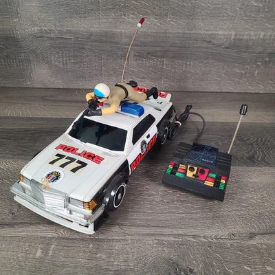 Vintage Hong DA Shooting Patrol Mercedes Benz 280CE Remote Car RARE - Image 1 of 4