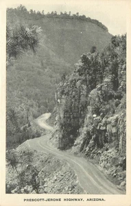 1940s Prescott Jerome Highway Arizona Owl Drug Albertype Postcard 25-9865 - Picture 1 of 2