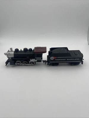 HO Tyco 0-6-0 Western Maryland #1203 Steam Loco DC HO612 - Image 1 of 4