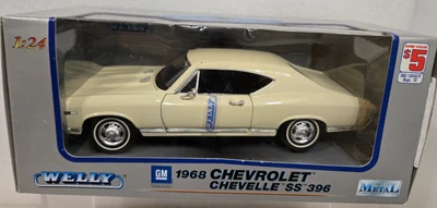 Welly 1:24 Scale 1968 Chevrolet Chevelle SS 396 Diecast Car - Image 1 of 4