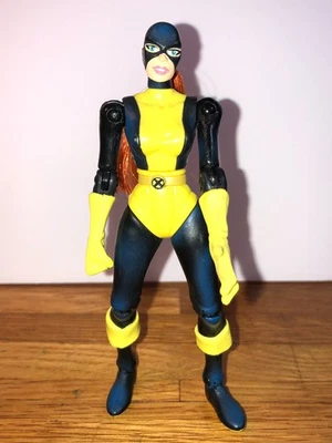 1997 Toy Biz Marvel X-Men Jean Grey Yellow and Black Phoenix Action Figure Loose - Image 1 of 2
