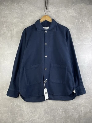 Universal Works x Brisbane Navy “Travail Shirt” Lightweight Moleskin Size M - Image 1 of 4
