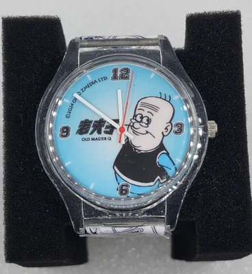 Old Master Q Alfonso Wong Chak 老夫子 Lo Fu Gee Hong Kong VTG Cantonese Comic Watch - image 1 of 4