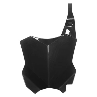 Placa de matrícula delantera Acerbis negra para Kawasaki KX250F 2017-2018 Foto 1 de 2