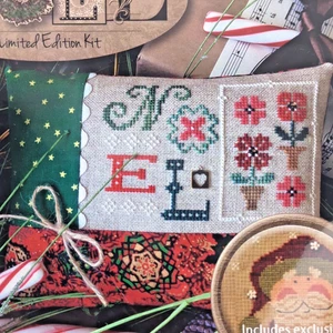 Lizzie & Kate "Noel" Limited Edition Kit w/Old School Santa Needle Nanny | New - Picture 1 of 4