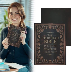 The Ethiopian Bible in English in Complete Large Print: The Apocrypha of the Ort - Picture 1 of 9
