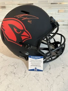 Kenyan Drake Signed Cardinals Full-Size Eclipse Alternate Speed Helmet Beckett - Picture 1 of 4