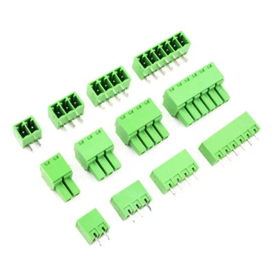 5x PCB Terminal Straight Pin Screw Blocks Connector Pitch 3.81mm 2~12Pin 2EDG - Image 1 of 4