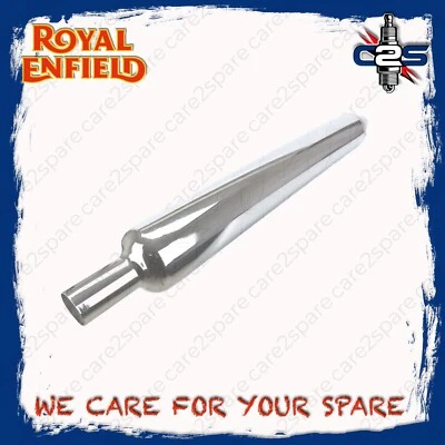 Oem Royal Enfield silencer assembly for Bullet Std 350 Electra X 500 2004 540090 - Image 1 of 4