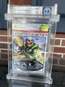 Halo Combat Evolved Platinum Hits Microsoft Xbox WATA 9.0 A Sealed - Picture 1 of 4