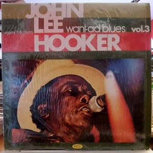 JOHN LEE HOOKER LP WANT AD BLUES BAND 3 JOKER ITALIEN BLUES SCHRUMPFFOLIE 1982 - Bild 1 von 2