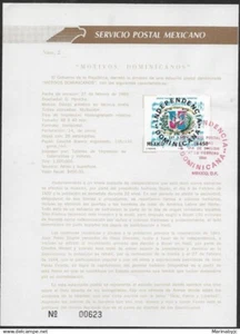 SKV) 1989. Mexico. Dominican motifs. FDB of the SC 1605 stamp. - Picture 1 of 1