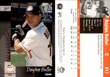 Dayton Buller 2003 MultiAd Hagerstown Suns #14 Card *AutographDen*
