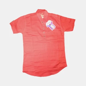 Boys kids M size Red colour Shirt with Color 5 buttons cotton Age 11-12 years - Picture 1 of 6