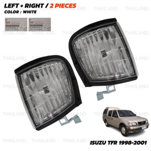 Clear Front Corner Turn Signal Lights Lamps Fits Isuzu TFR Sl Pickup 1998 - 2002 - Picture 1 of 10