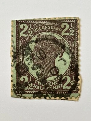 Квинсленд (Австралия) - Скотт #116 (1897-00) б/у - Бесплатная доставка - Изображение 1 из 2