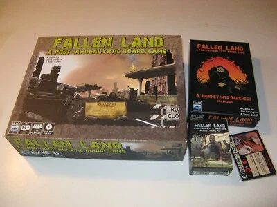 Fallen Land+expansions+promos post-apocalyptic board game Fallen Dominion - Image 1 of 4
