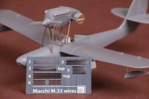 Juego de cables de aparejo S.B.S Models, 1:72, 72068, Macchi M 33 para kit modelo SBS - Imagen 1 de 6