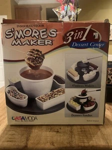 CASAMODA S'MORES MAKER 3 in 1 DESSERT CENTER NEU OFFENE BOX - Bild 1 von 4