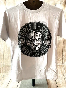 Sting vs Triple H WWE Wrestlemania 31 Match T-shirt SMALL Brand New - Picture 1 of 5
