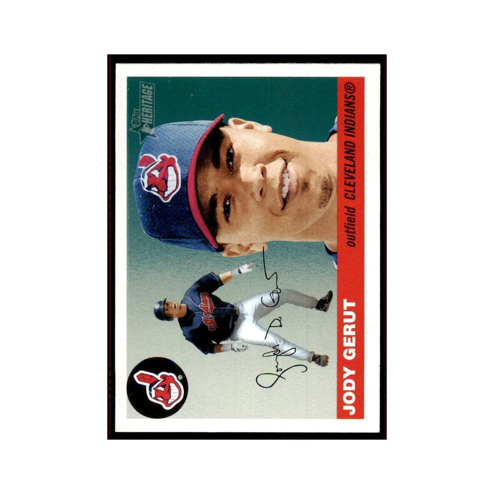 2004 Topps Heritage Jody Gerut Indians #32 - Image 1 of 3