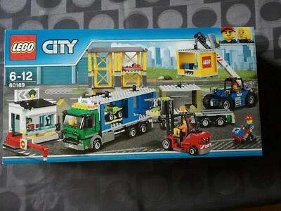LEGO CITY 60169 Le terminal à conteneur avec chariot élévateur neuve,scellée - Photo 1/4