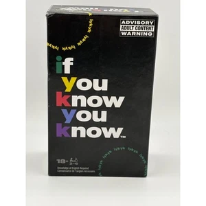 2022 If You Know You Know Adult Party Card Game With NSFW Content COMPLETE - Picture 1 of 6