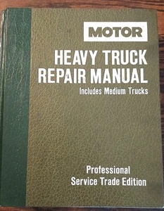 MOTOR Heavy Truck Repair Manual 8th Edition - Professional Service Trade Edition - Picture 1 of 12